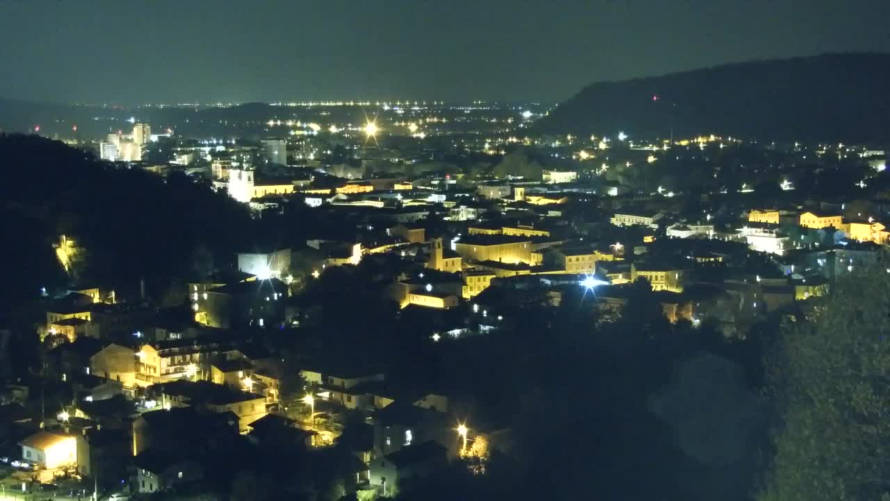 Nova Gorica i Gorica: Prekrasan Pogled iz Franjevačkog Samostana Kostanjevica