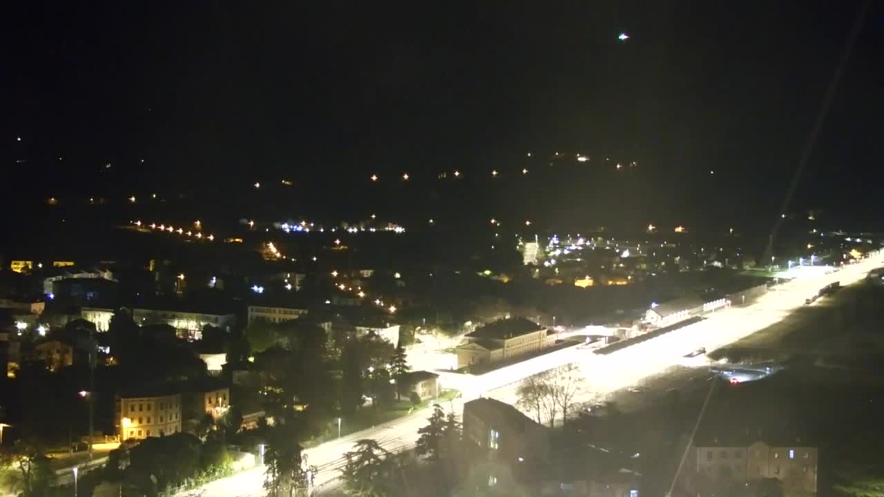 Nova Gorica i Gorica: Prekrasan Pogled iz Franjevačkog Samostana Kostanjevica