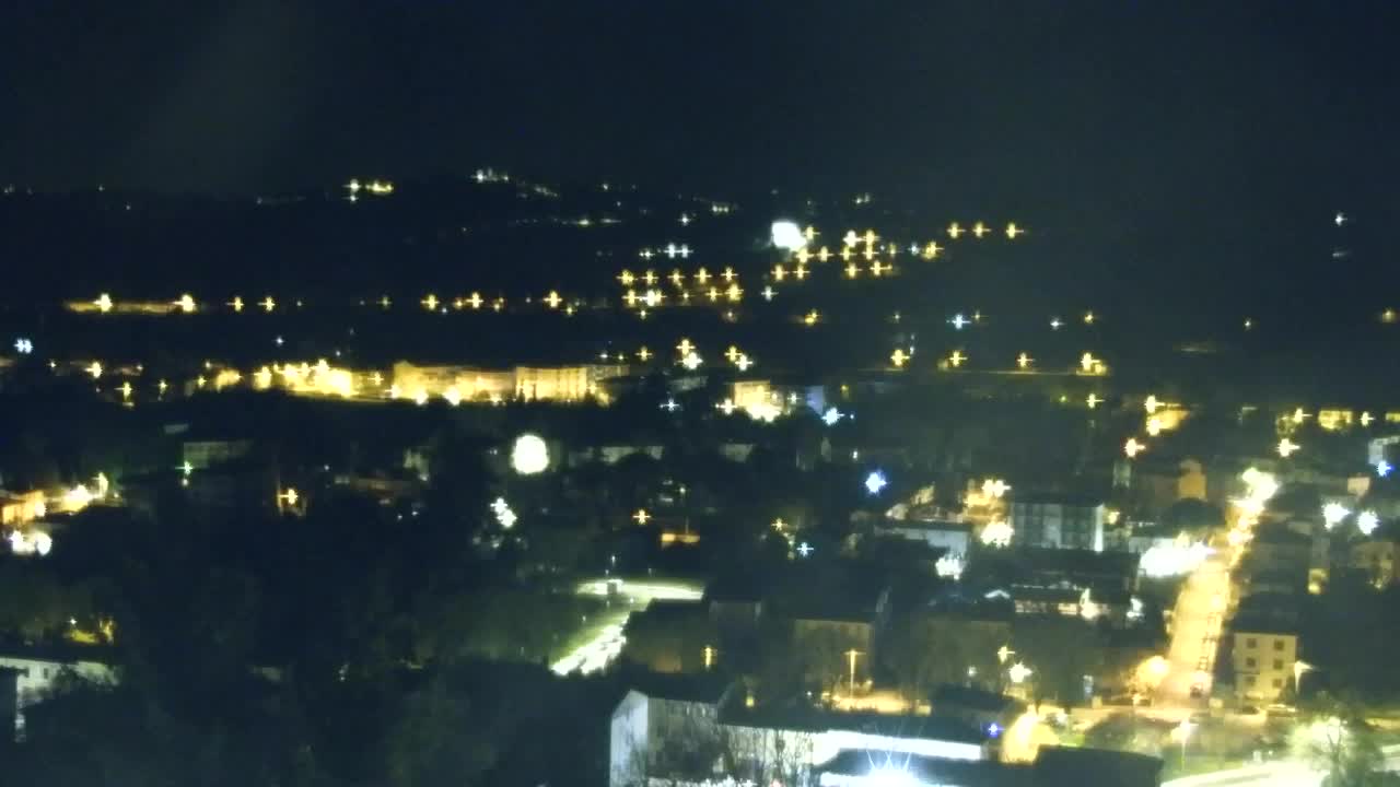 Nova Gorica et Gorizia : Vue Imprenable depuis le Monastère Franciscain de Kostanjevica