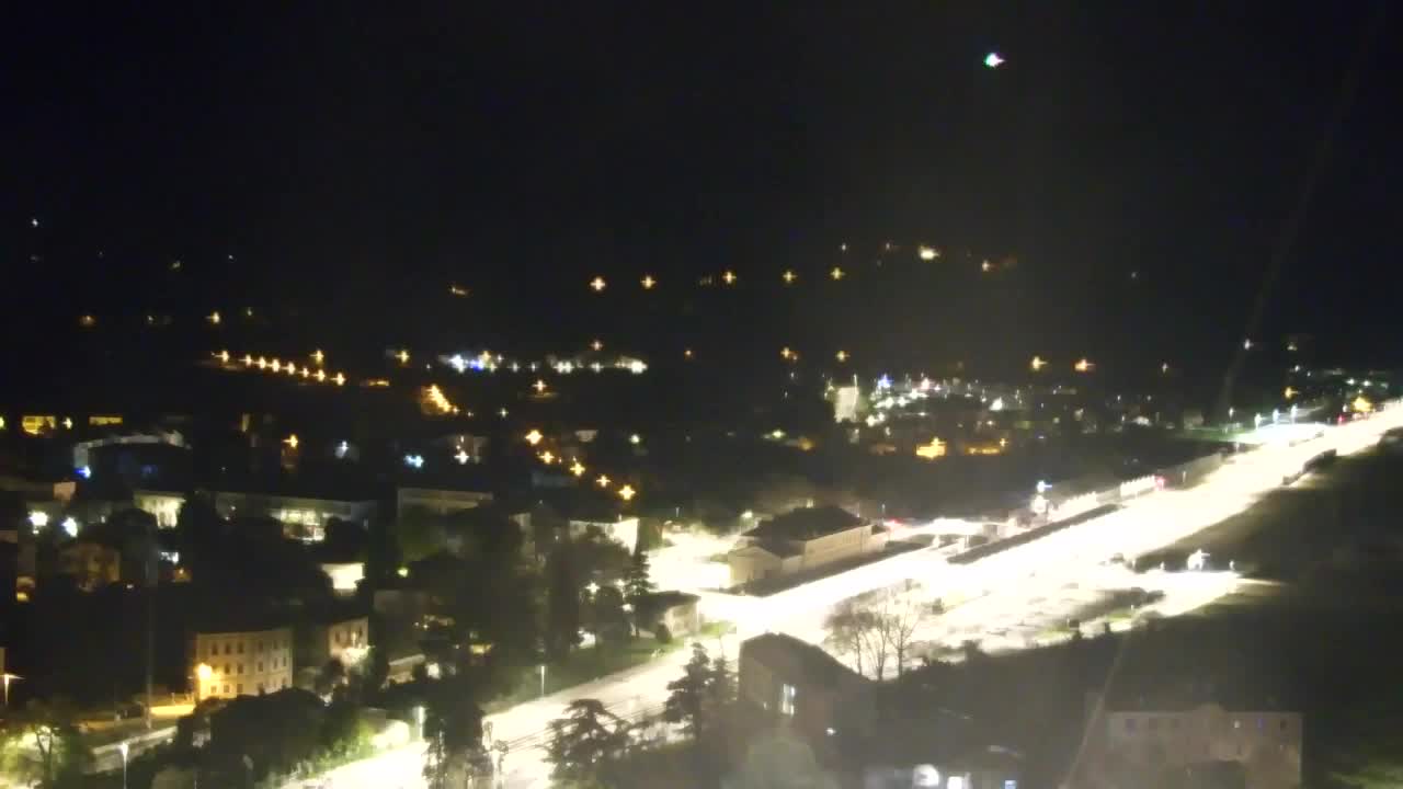 Nova Gorica i Gorica: Prekrasan Pogled iz Franjevačkog Samostana Kostanjevica