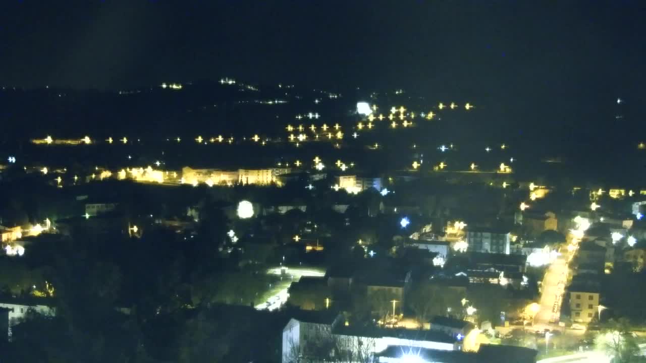 Nova Gorica i Gorica: Prekrasan Pogled iz Franjevačkog Samostana Kostanjevica