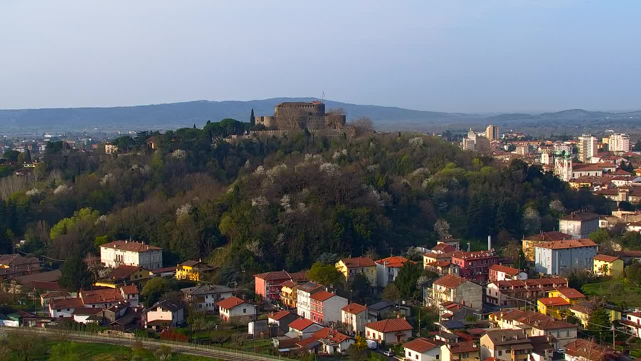Nova Gorica in Gorica: Čudovit Razgled iz Frančiškanskega Samostana Kostanjevica