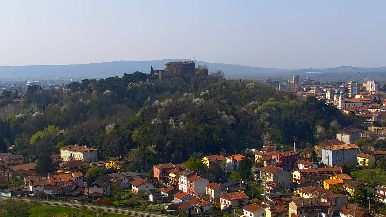 Nova Gorica in Gorica: Čudovit Razgled iz Frančiškanskega Samostana Kostanjevica