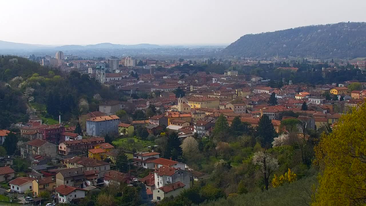 Nova Gorica in Gorica: Čudovit Razgled iz Frančiškanskega Samostana Kostanjevica