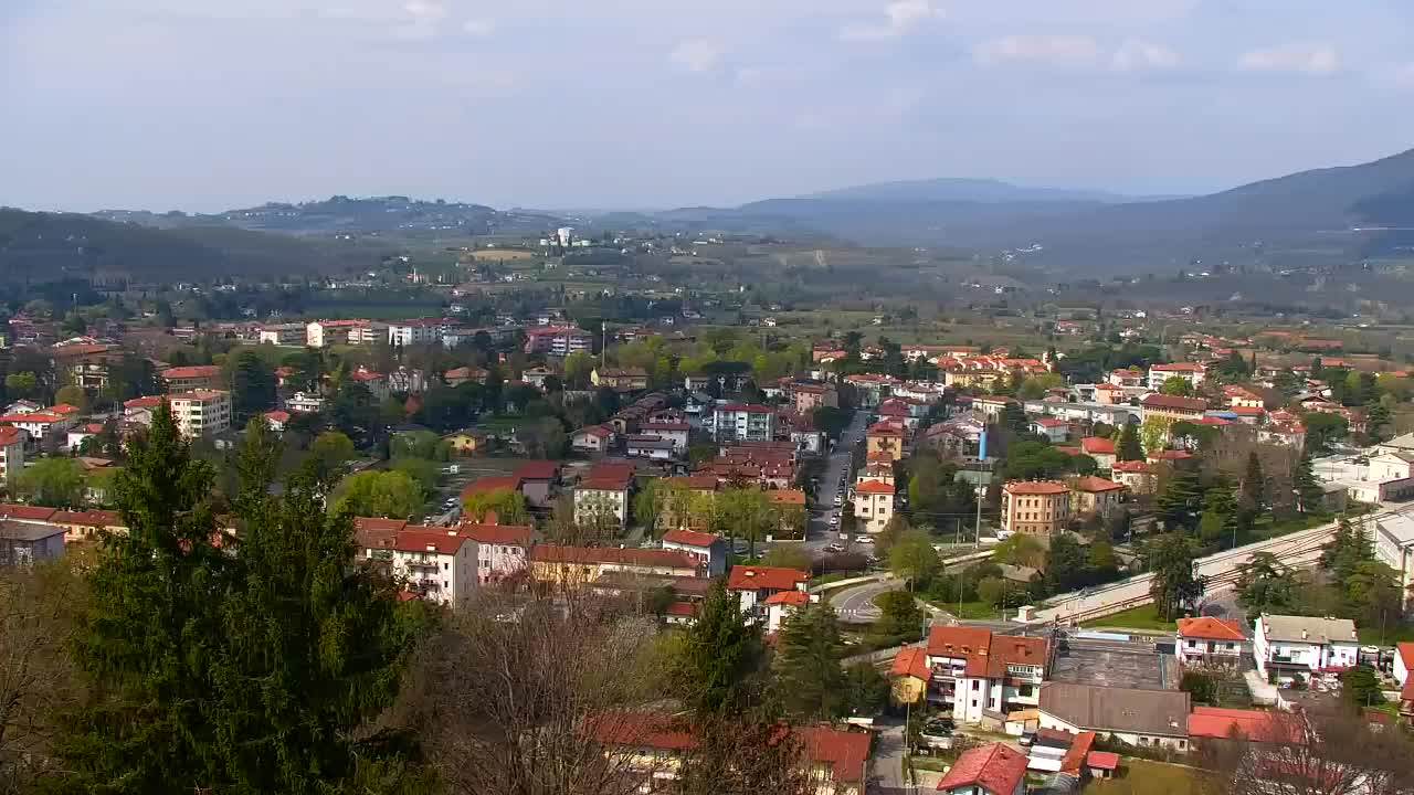 Nova Gorica in Gorica: Čudovit Razgled iz Frančiškanskega Samostana Kostanjevica