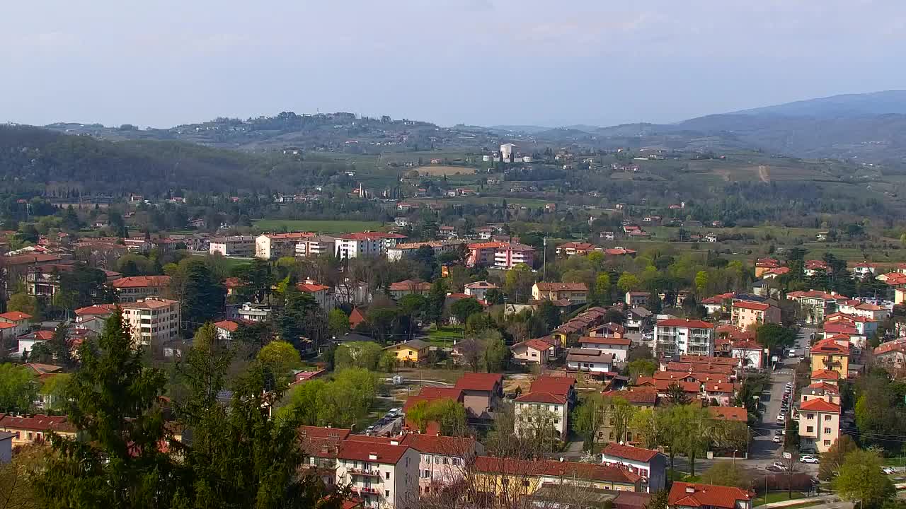Nova Gorica in Gorica: Čudovit Razgled iz Frančiškanskega Samostana Kostanjevica
