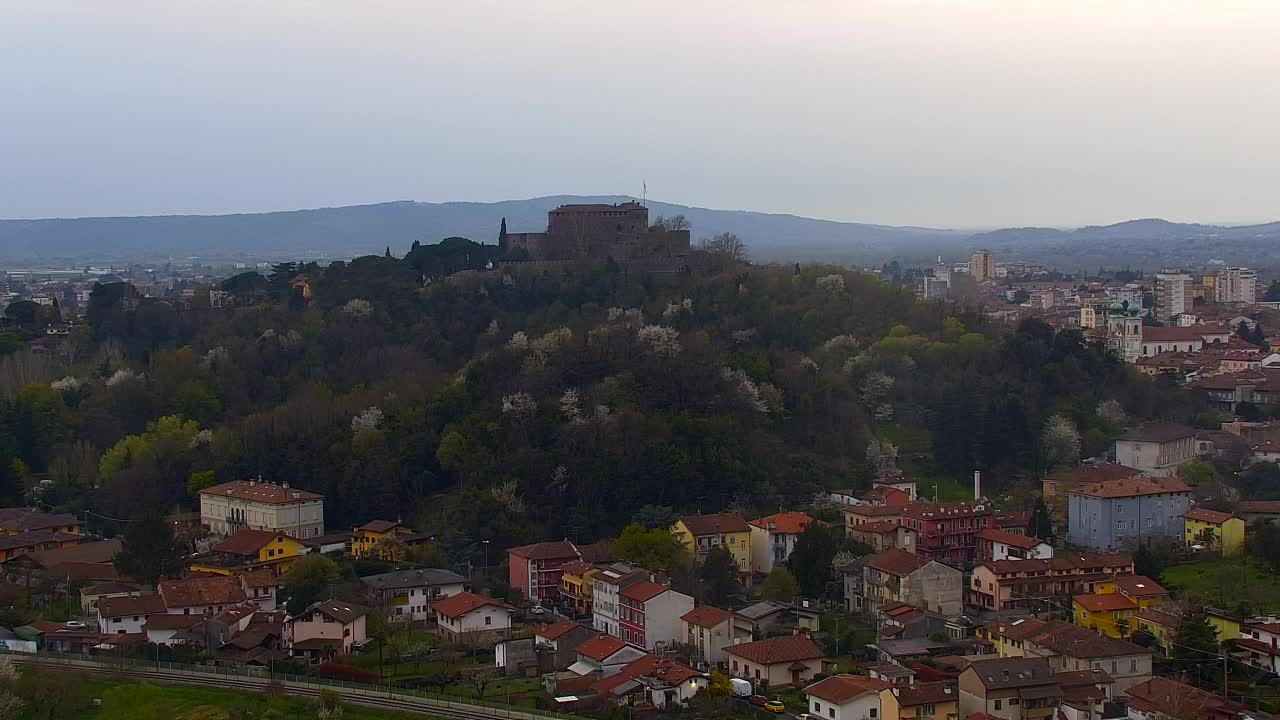 Nova Gorica et Gorizia : Vue Imprenable depuis le Monastère Franciscain de Kostanjevica