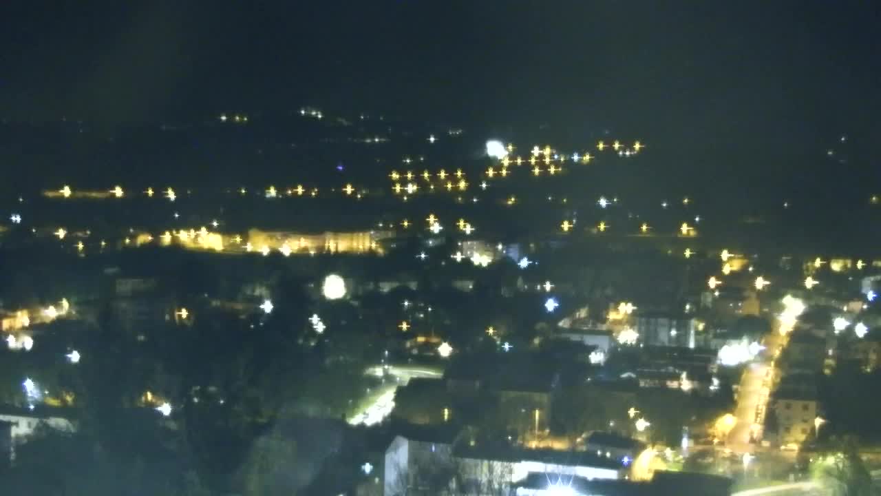 Nova Gorica in Gorica: Čudovit Razgled iz Frančiškanskega Samostana Kostanjevica