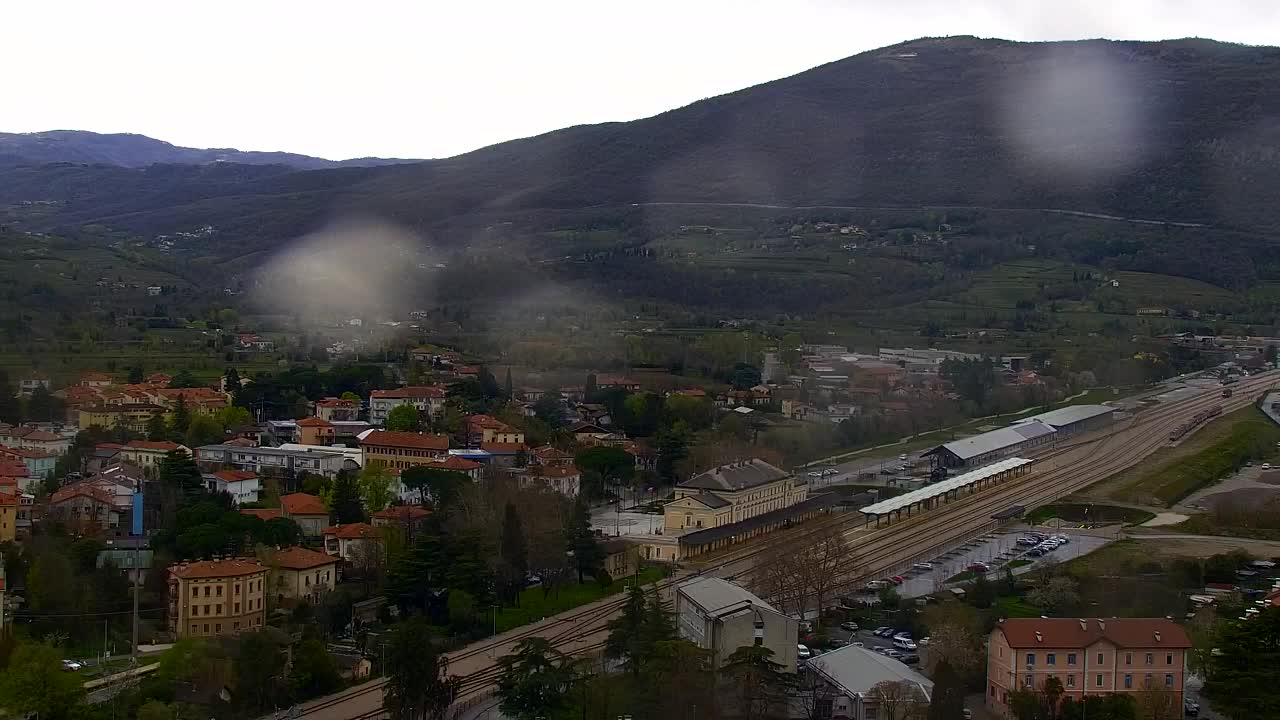 Nova Gorica in Gorica: Čudovit Razgled iz Frančiškanskega Samostana Kostanjevica