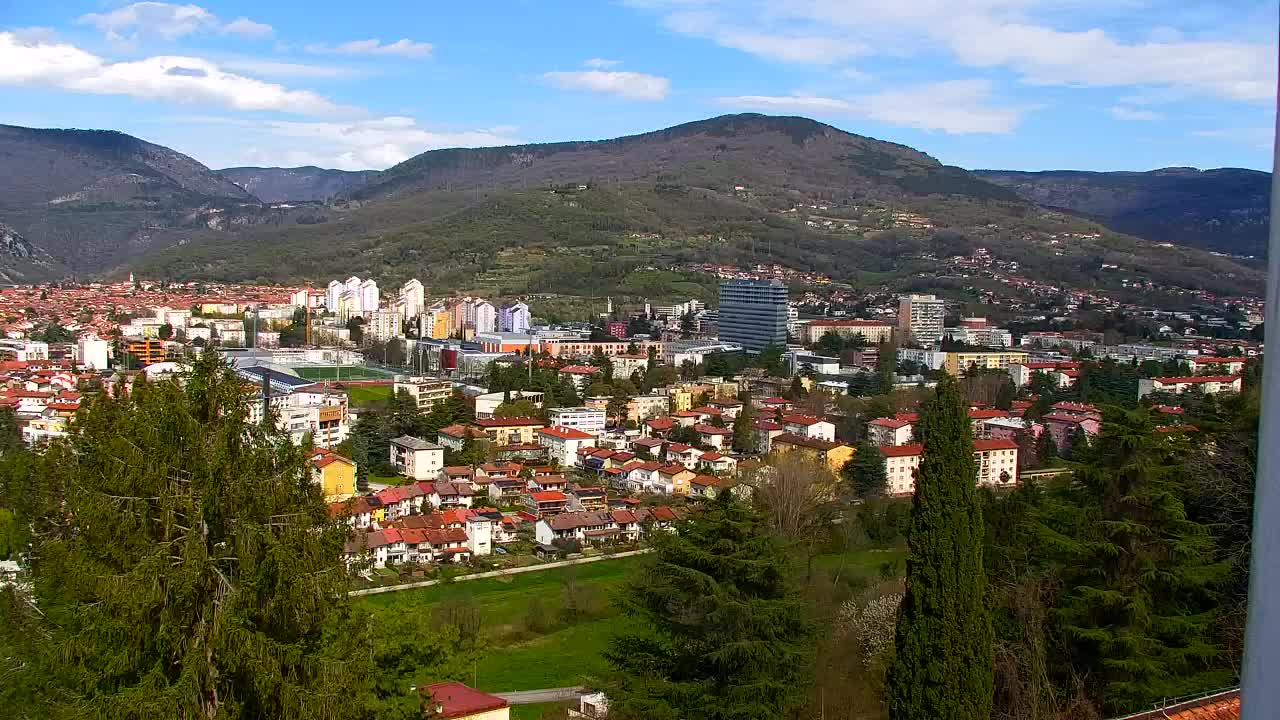 Nova Gorica in Gorica: Čudovit Razgled iz Frančiškanskega Samostana Kostanjevica