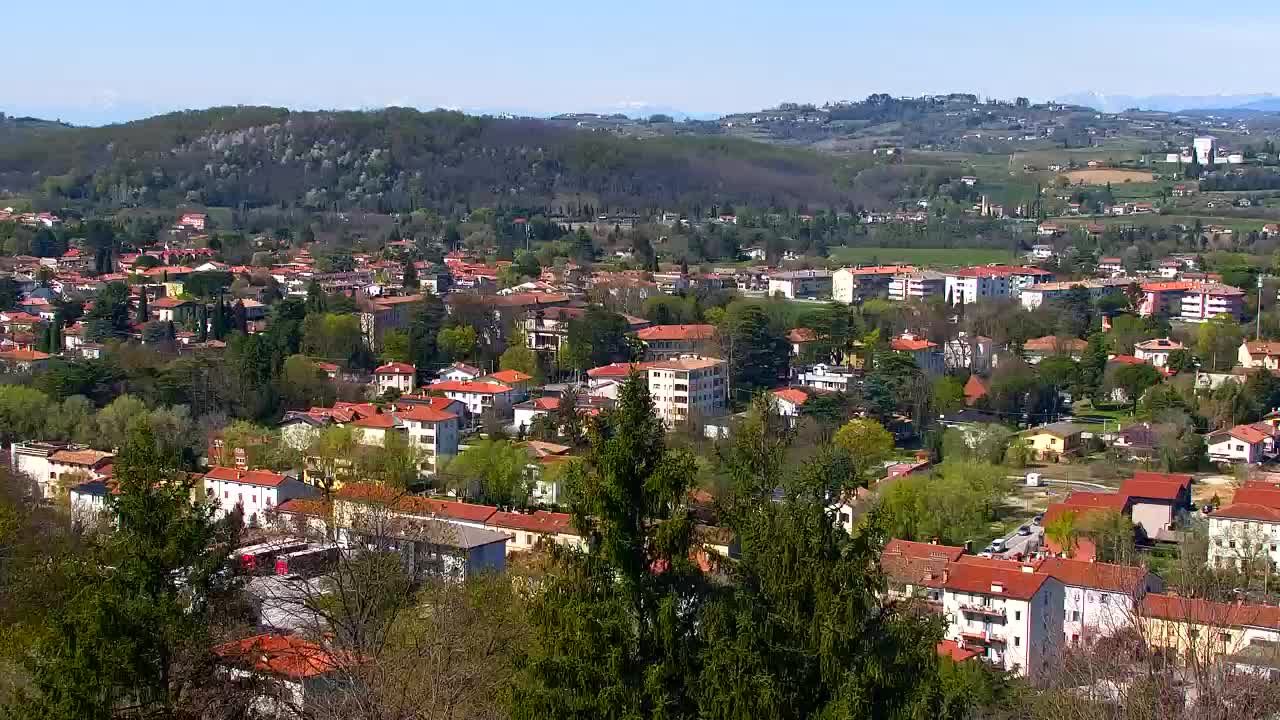 Nova Gorica in Gorica: Čudovit Razgled iz Frančiškanskega Samostana Kostanjevica