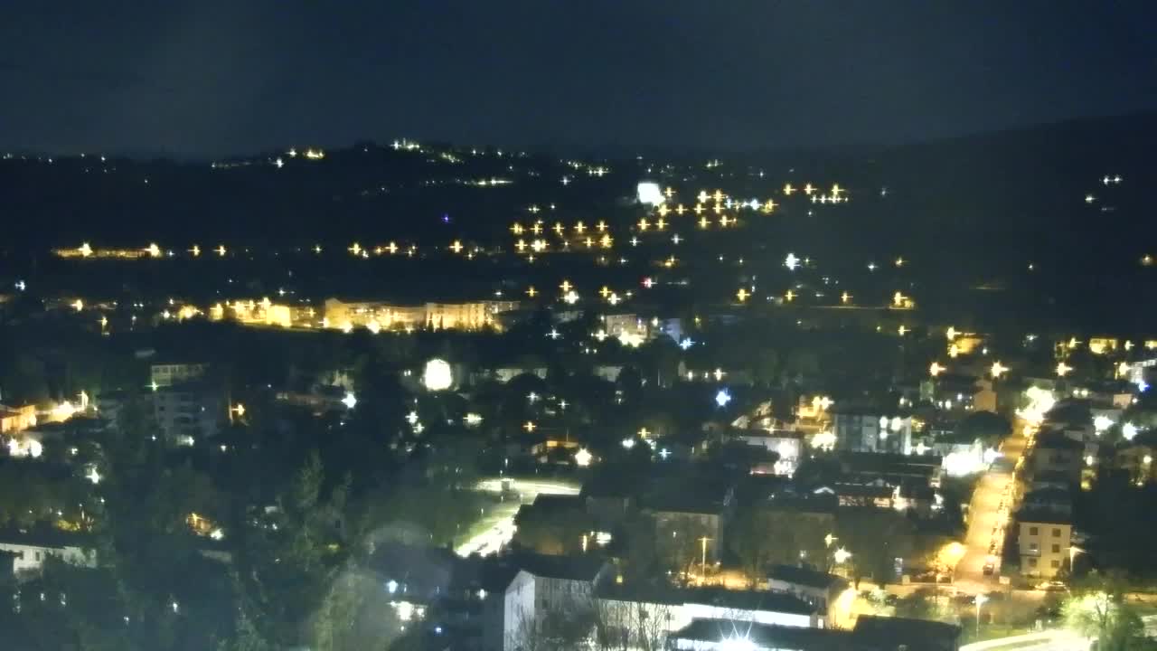 Nova Gorica et Gorizia : Vue Imprenable depuis le Monastère Franciscain de Kostanjevica