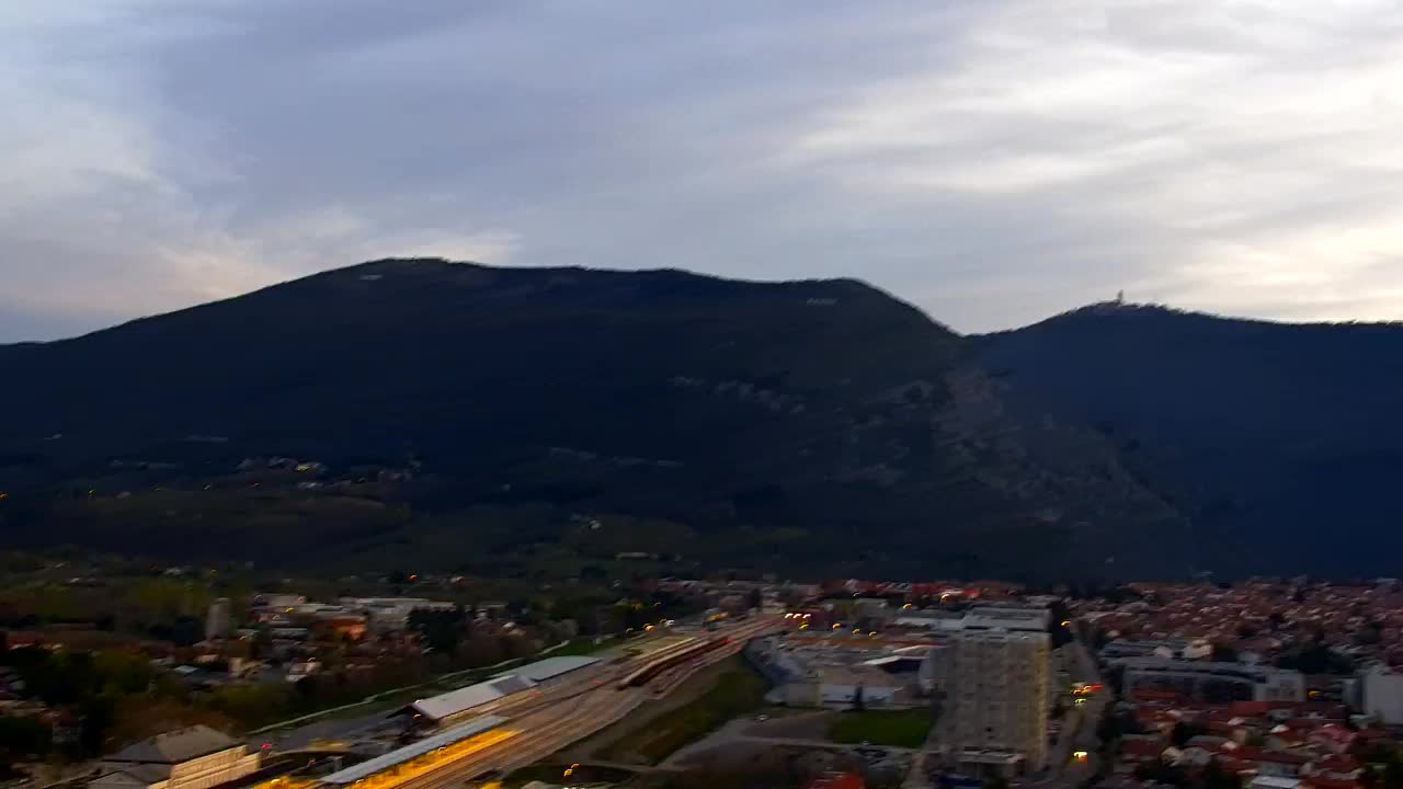 Nova Gorica in Gorica: Čudovit Razgled iz Frančiškanskega Samostana Kostanjevica