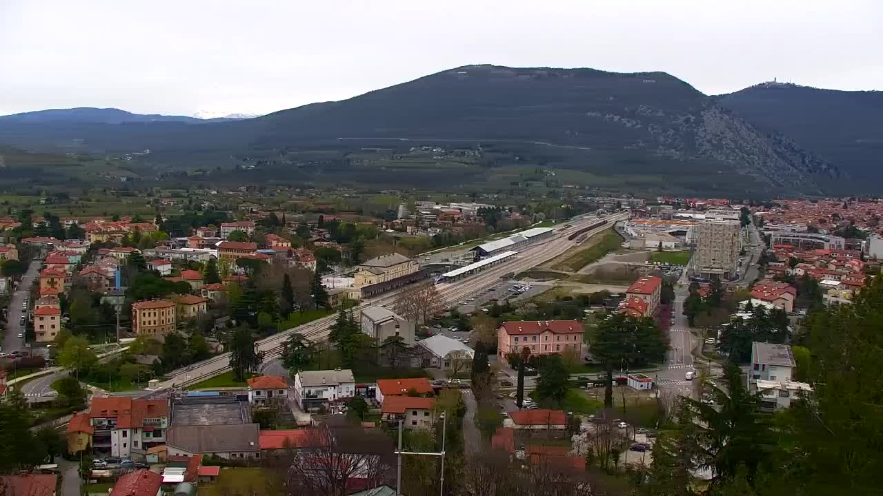 Nova Gorica in Gorica: Čudovit Razgled iz Frančiškanskega Samostana Kostanjevica