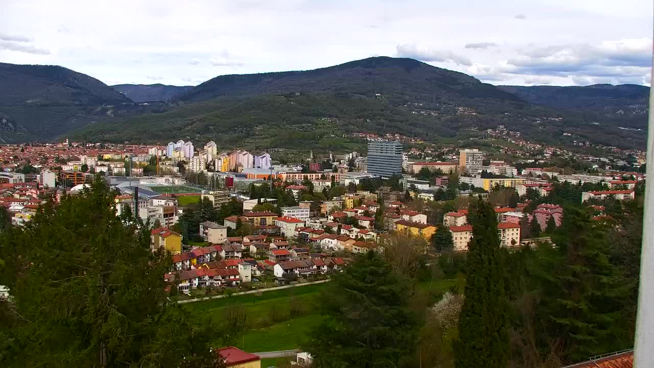 Nova Gorica et Gorizia : Vue Imprenable depuis le Monastère Franciscain de Kostanjevica