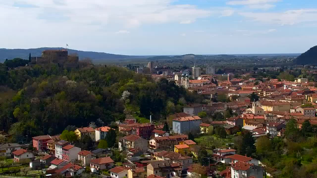 Nova Gorica et Gorizia : Vue Imprenable depuis le Monastère Franciscain de Kostanjevica