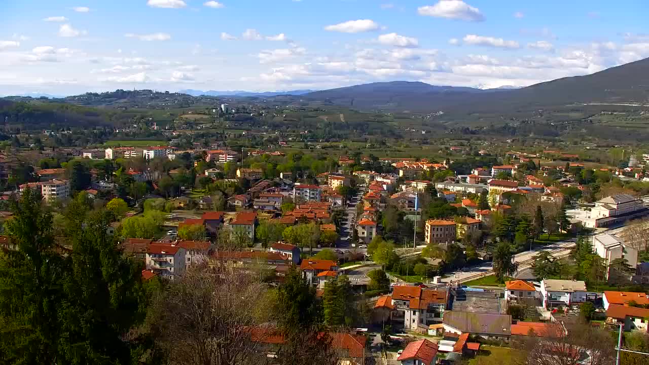 Nova Gorica et Gorizia : Vue Imprenable depuis le Monastère Franciscain de Kostanjevica