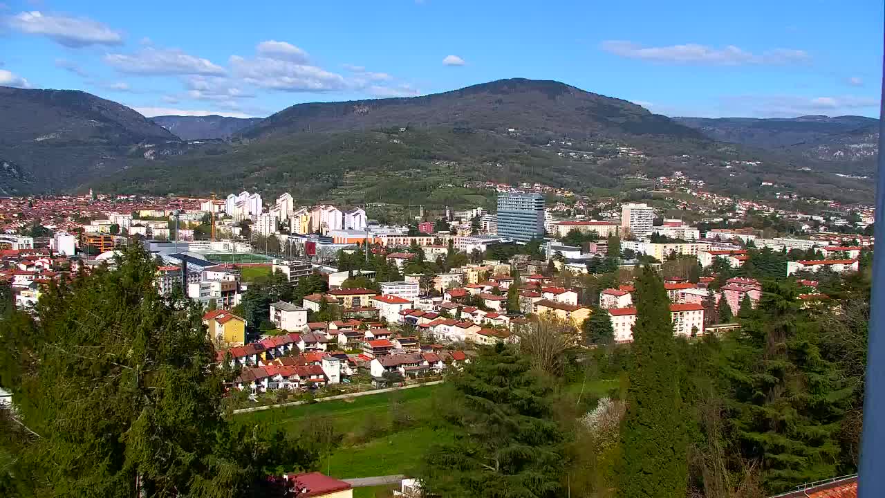 Nova Gorica in Gorica: Čudovit Razgled iz Frančiškanskega Samostana Kostanjevica