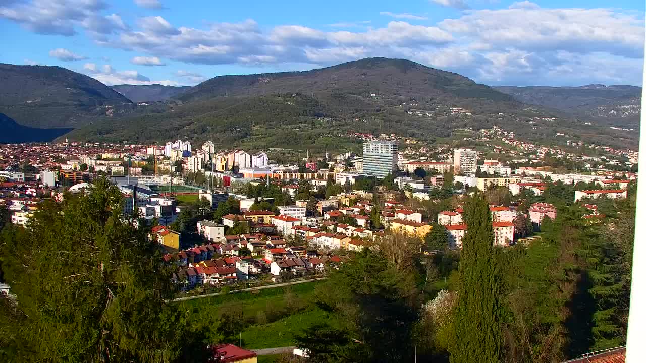 Nova Gorica et Gorizia : Vue Imprenable depuis le Monastère Franciscain de Kostanjevica