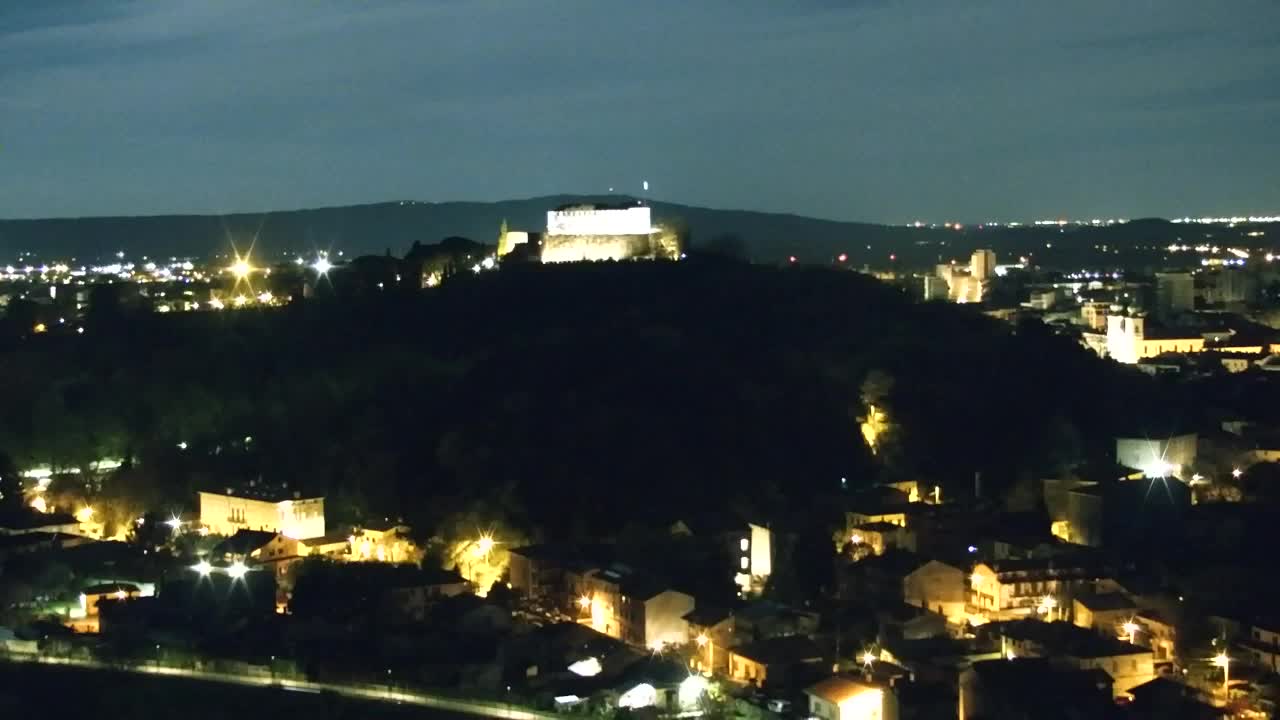 Nova Gorica y Gorizia: Impresionantes Vistas desde el Monasterio Franciscano de Kostanjevica