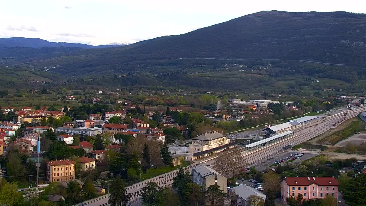 Nova Gorica et Gorizia : Vue Imprenable depuis le Monastère Franciscain de Kostanjevica