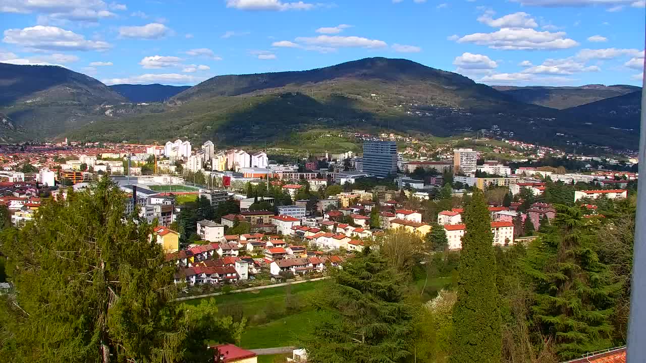 Nova Gorica i Gorica: Prekrasan Pogled iz Franjevačkog Samostana Kostanjevica