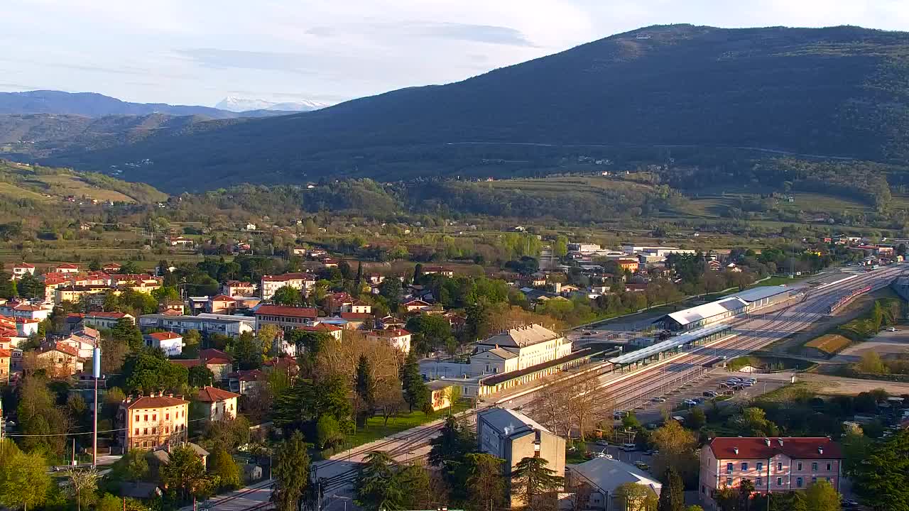 Nova Gorica in Gorica: Čudovit Razgled iz Frančiškanskega Samostana Kostanjevica