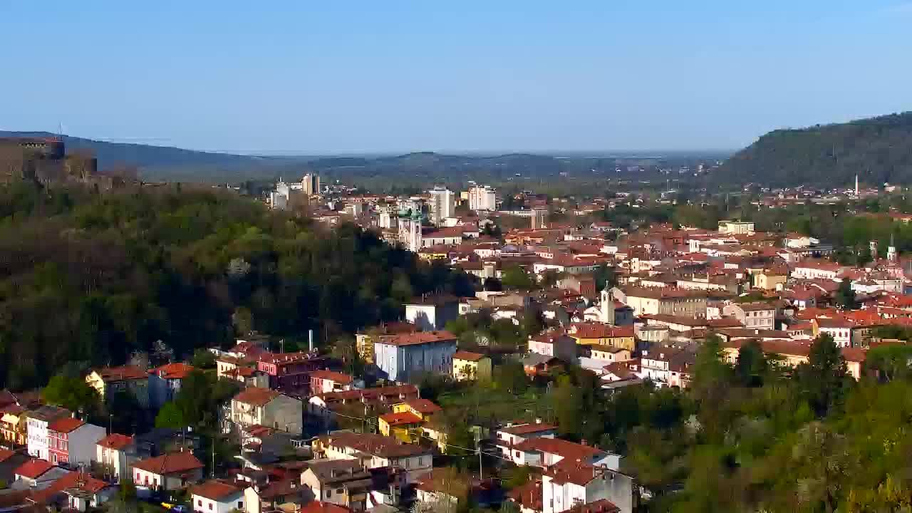 Nova Gorica i Gorica: Prekrasan Pogled iz Franjevačkog Samostana Kostanjevica