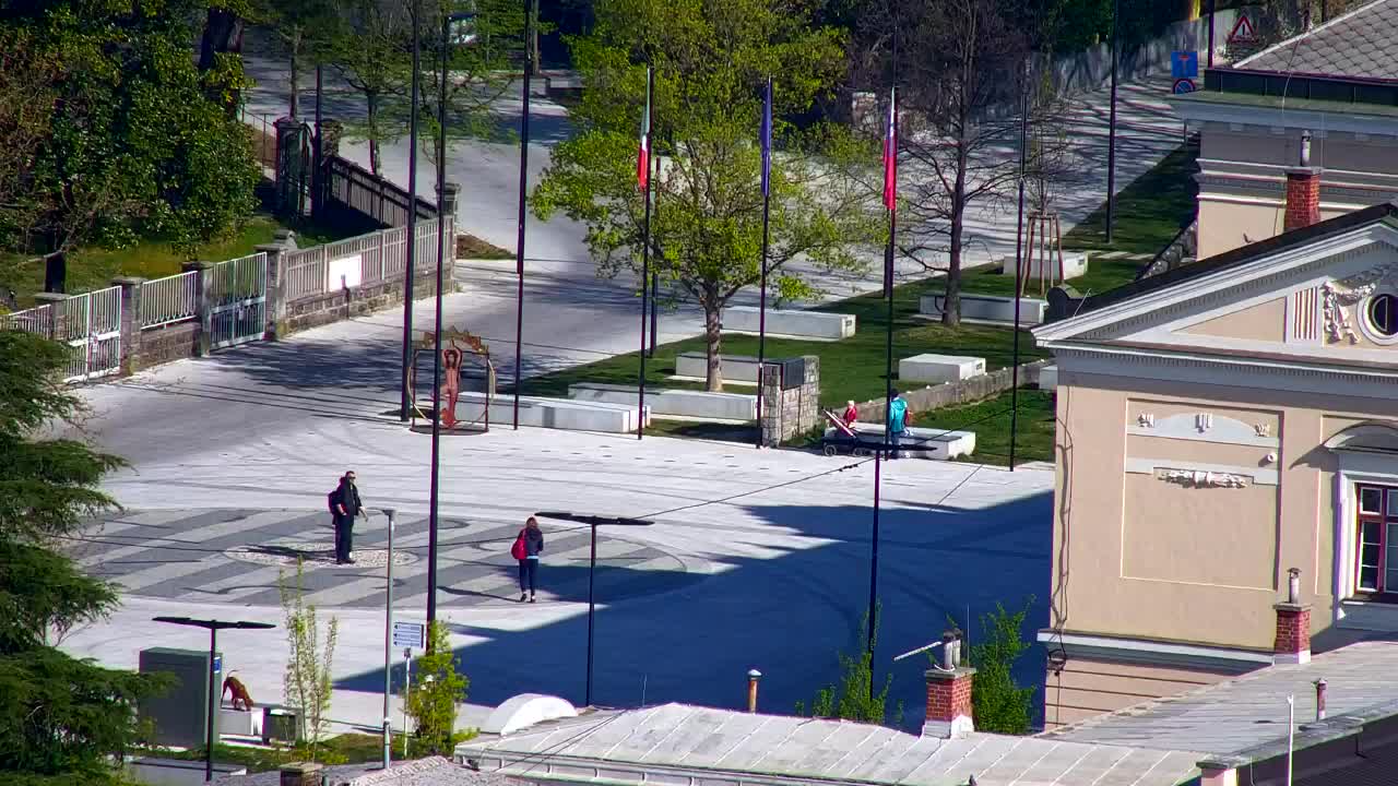 Nova Gorica in Gorica: Čudovit Razgled iz Frančiškanskega Samostana Kostanjevica