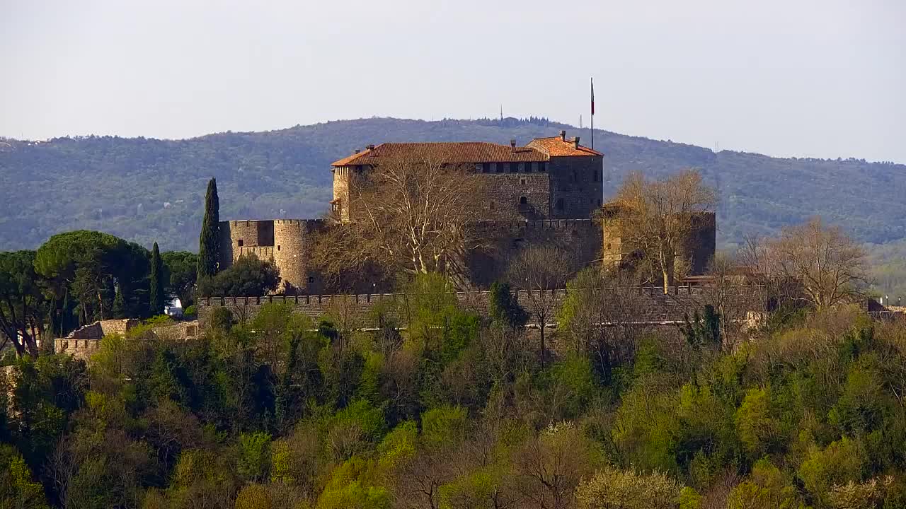 Nova Gorica in Gorica: Čudovit Razgled iz Frančiškanskega Samostana Kostanjevica