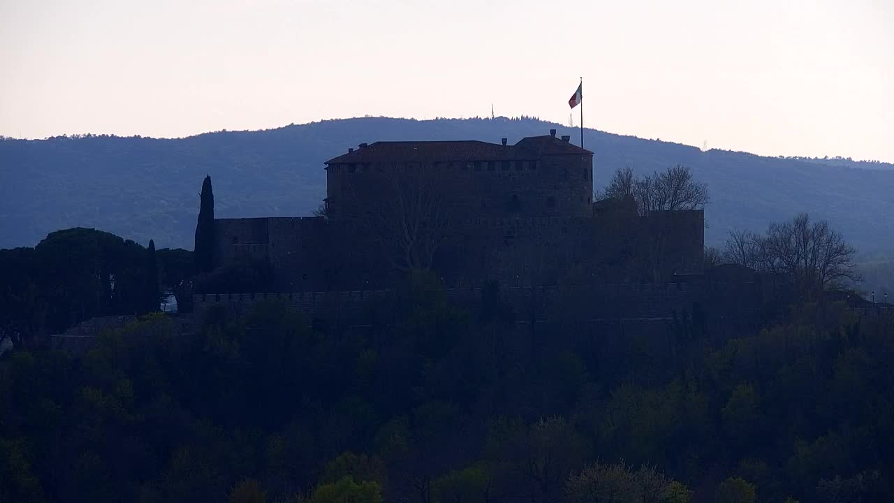 Nova Gorica y Gorizia: Impresionantes Vistas desde el Monasterio Franciscano de Kostanjevica