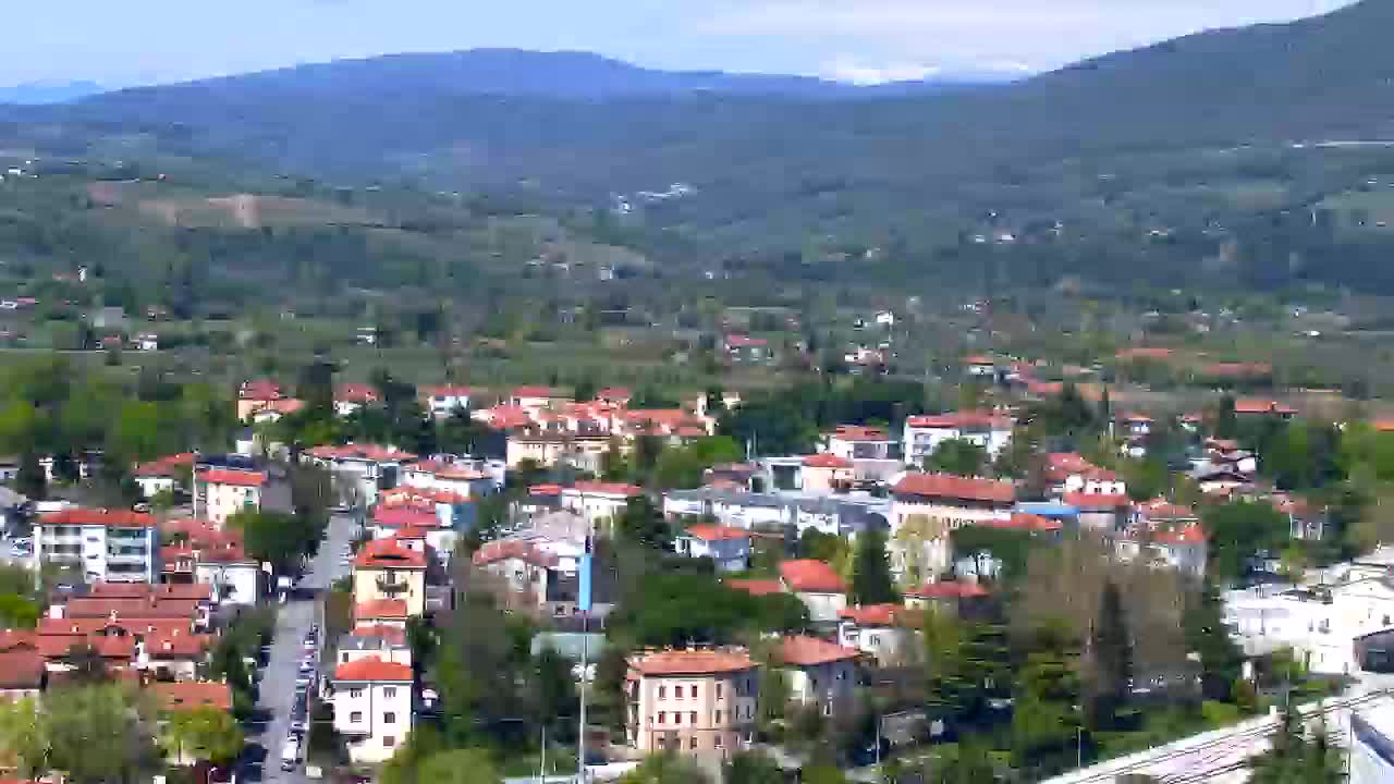 Nova Gorica in Gorica: Čudovit Razgled iz Frančiškanskega Samostana Kostanjevica