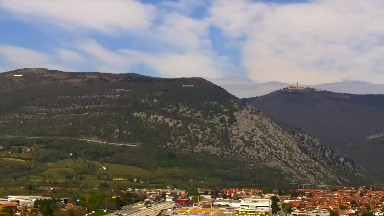 Nova Gorica in Gorica: Čudovit Razgled iz Frančiškanskega Samostana Kostanjevica