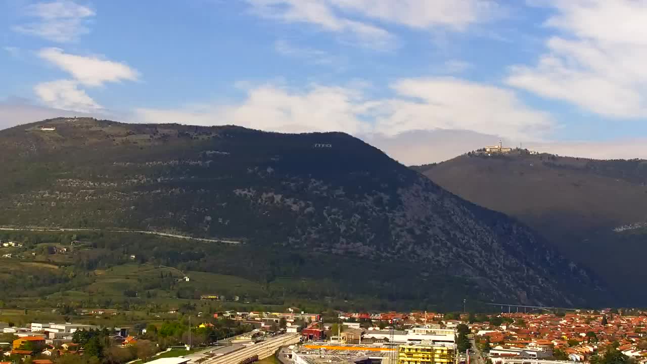 Nova Gorica in Gorica: Čudovit Razgled iz Frančiškanskega Samostana Kostanjevica