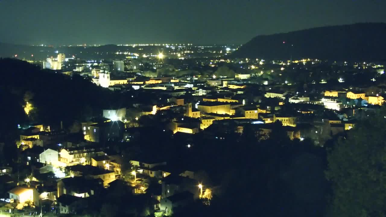 Nova Gorica in Gorica: Čudovit Razgled iz Frančiškanskega Samostana Kostanjevica