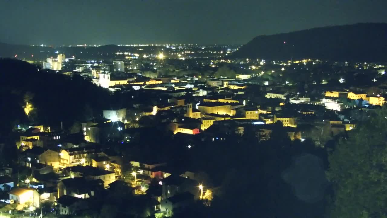 Nova Gorica in Gorica: Čudovit Razgled iz Frančiškanskega Samostana Kostanjevica