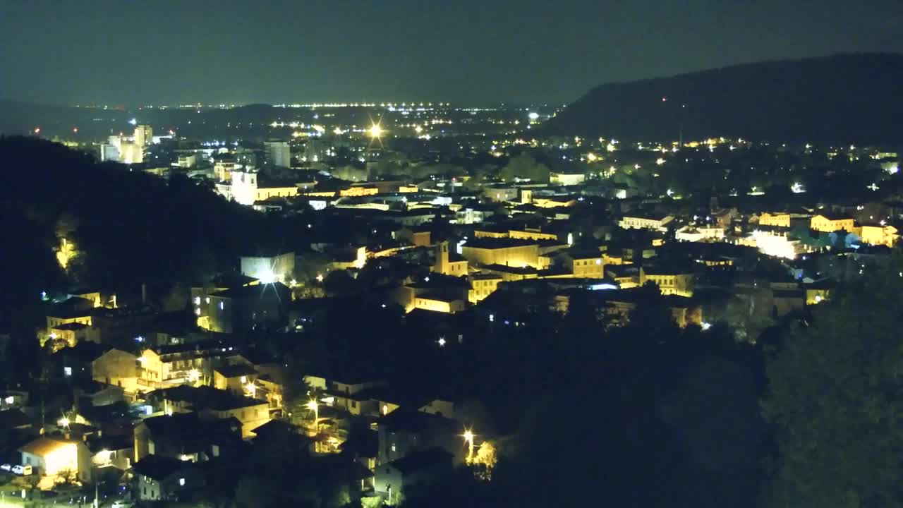 Nova Gorica et Gorizia : Vue Imprenable depuis le Monastère Franciscain de Kostanjevica
