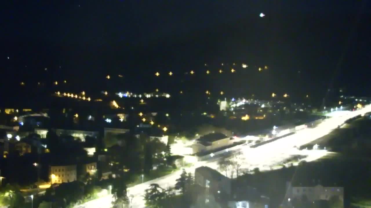 Nova Gorica in Gorica: Čudovit Razgled iz Frančiškanskega Samostana Kostanjevica