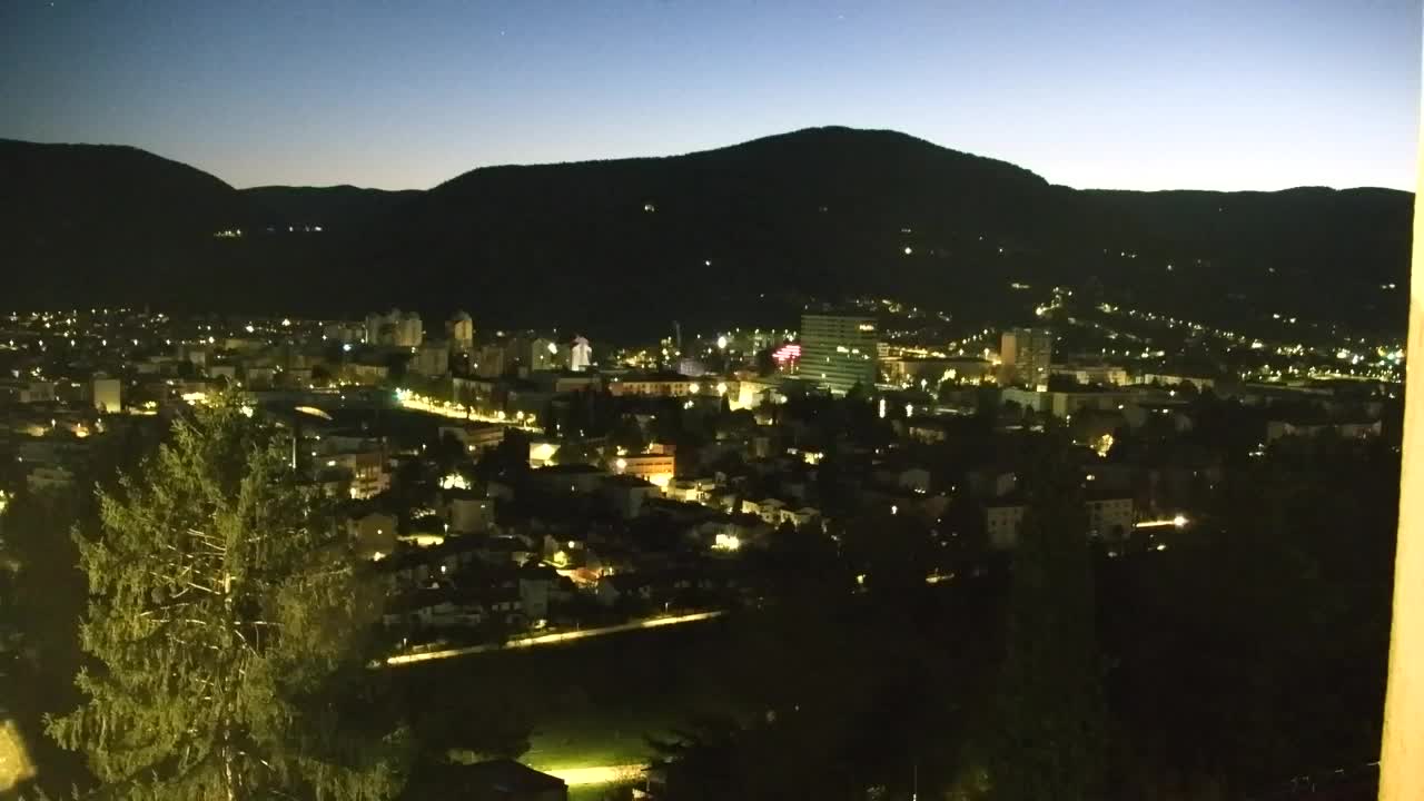 Nova Gorica in Gorica: Čudovit Razgled iz Frančiškanskega Samostana Kostanjevica