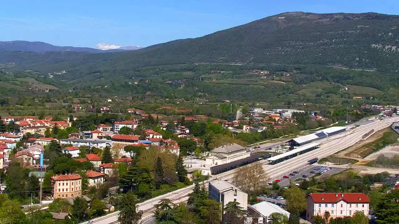 Nova Gorica in Gorica: Čudovit Razgled iz Frančiškanskega Samostana Kostanjevica