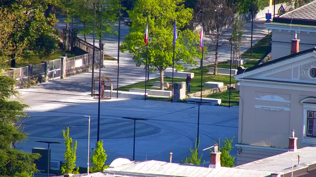 Nova Gorica in Gorica: Čudovit Razgled iz Frančiškanskega Samostana Kostanjevica