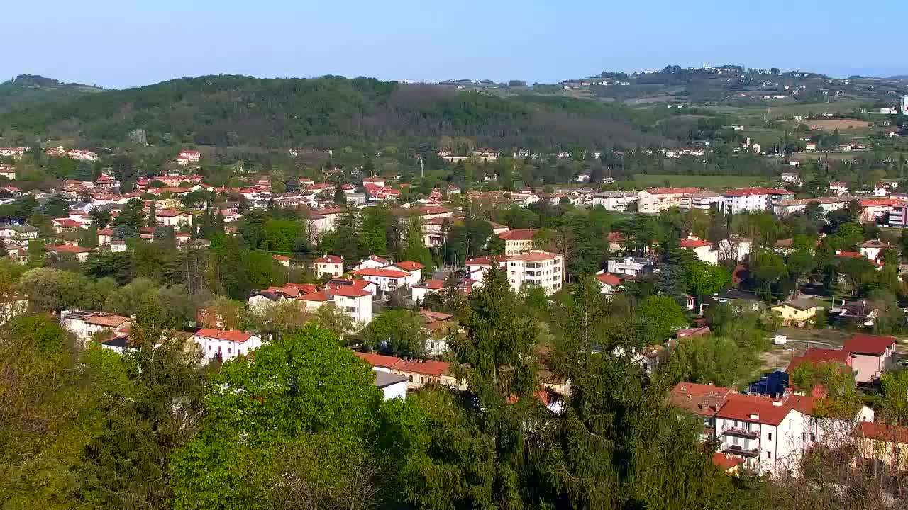 Nova Gorica und Görz: Atemberaubende Aussicht vom Franziskanerkloster Kostanjevica