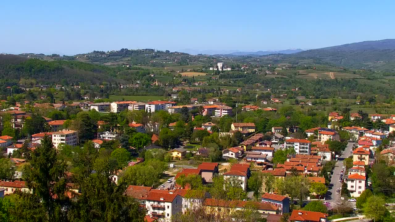 Nova Gorica i Gorica: Prekrasan Pogled iz Franjevačkog Samostana Kostanjevica