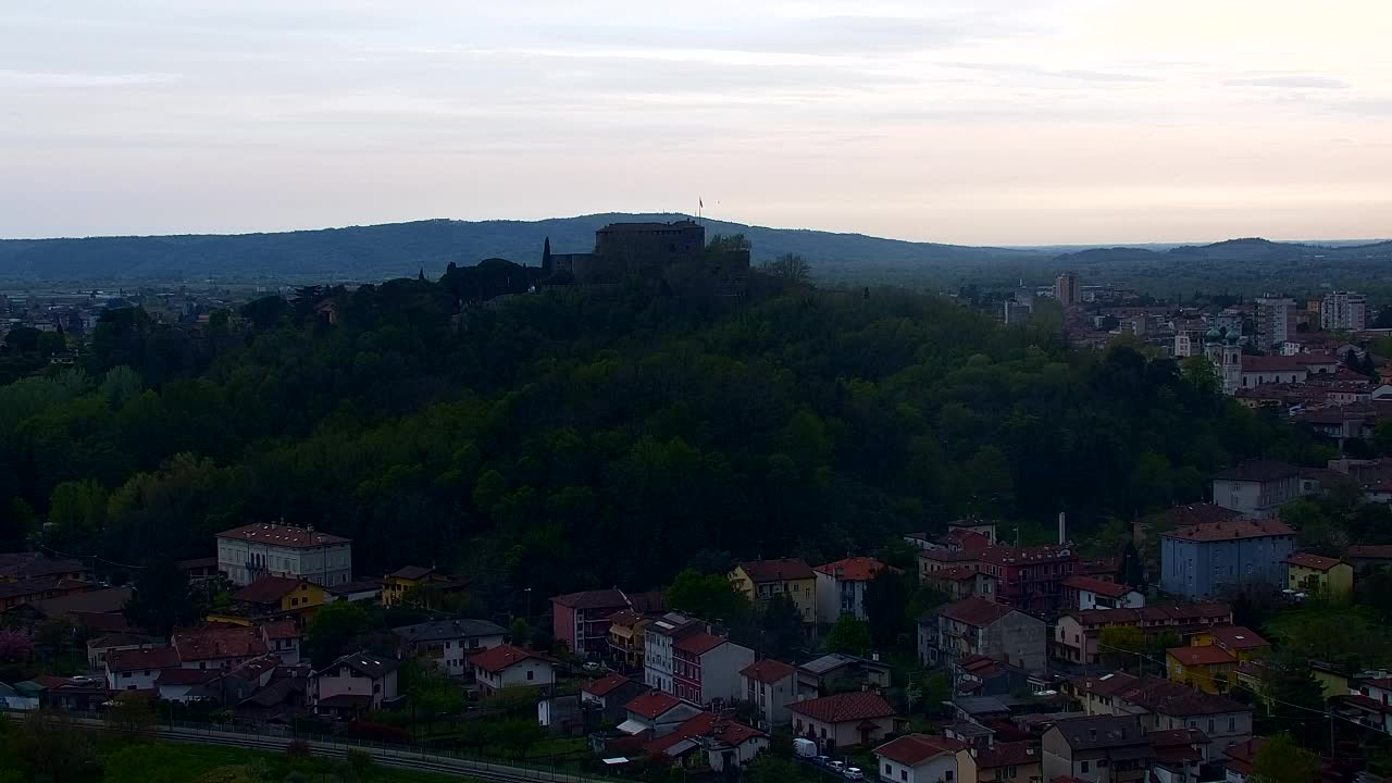 Nova Gorica et Gorizia : Vue Imprenable depuis le Monastère Franciscain de Kostanjevica