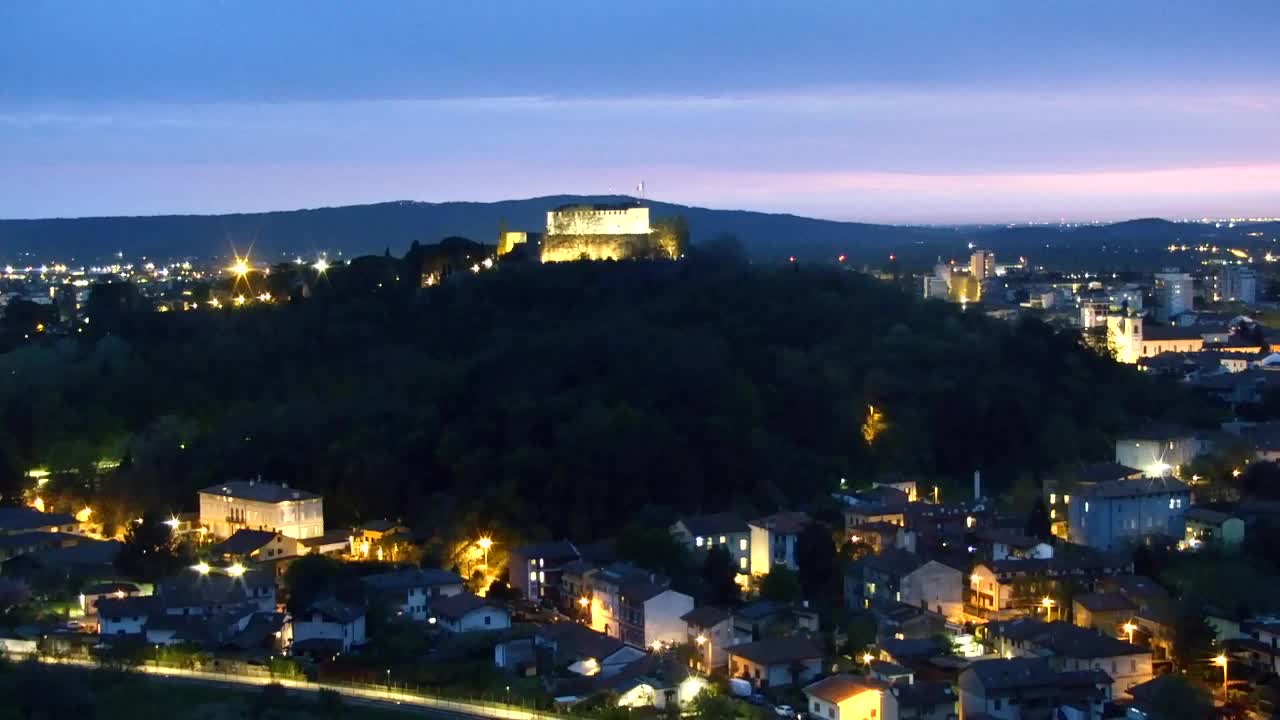 Nova Gorica et Gorizia : Vue Imprenable depuis le Monastère Franciscain de Kostanjevica
