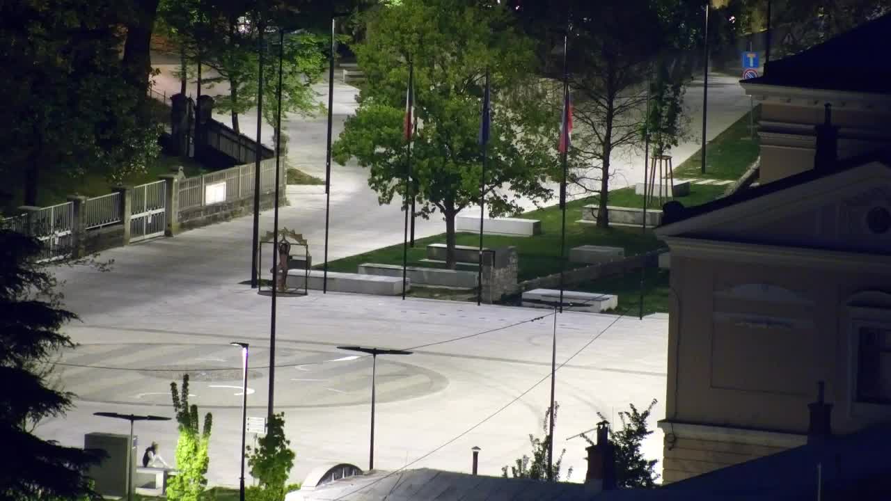 Nova Gorica in Gorica: Čudovit Razgled iz Frančiškanskega Samostana Kostanjevica