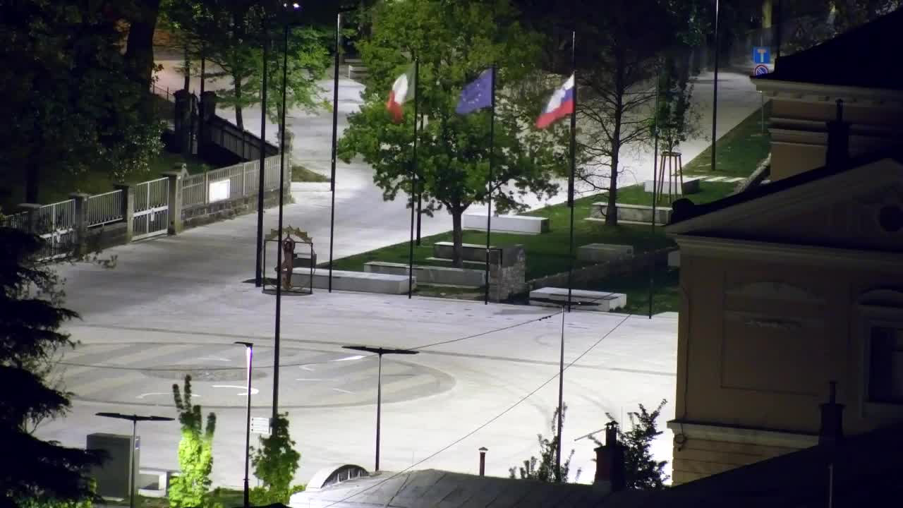 Nova Gorica i Gorica: Prekrasan Pogled iz Franjevačkog Samostana Kostanjevica