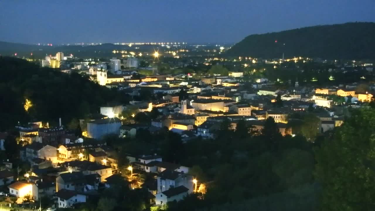 Nova Gorica et Gorizia : Vue Imprenable depuis le Monastère Franciscain de Kostanjevica