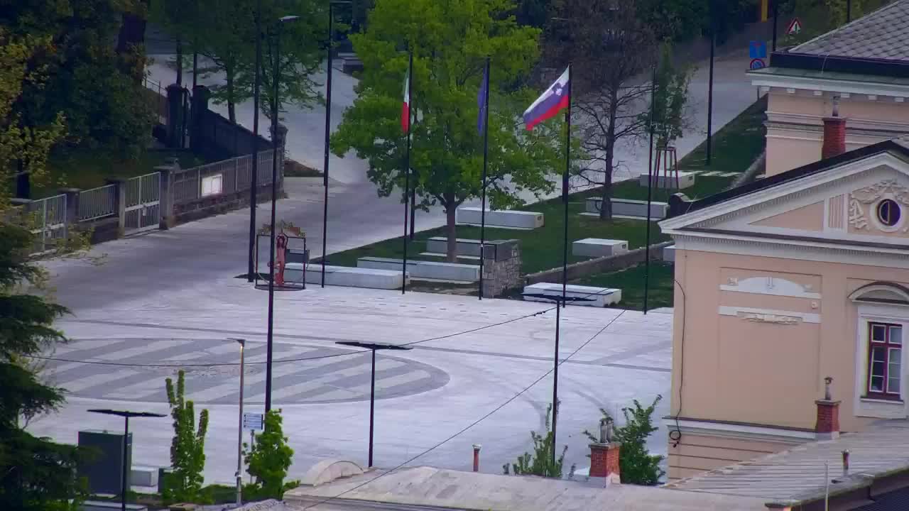 Nova Gorica in Gorica: Čudovit Razgled iz Frančiškanskega Samostana Kostanjevica