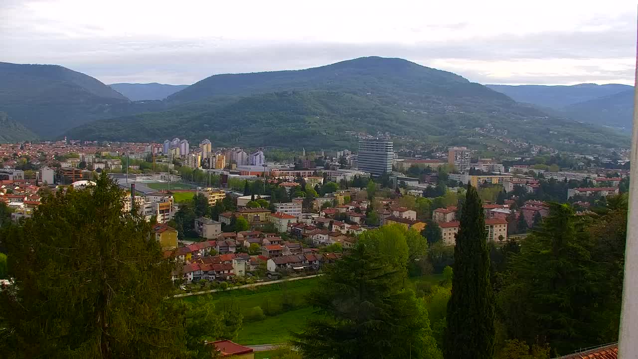 Nova Gorica et Gorizia : Vue Imprenable depuis le Monastère Franciscain de Kostanjevica